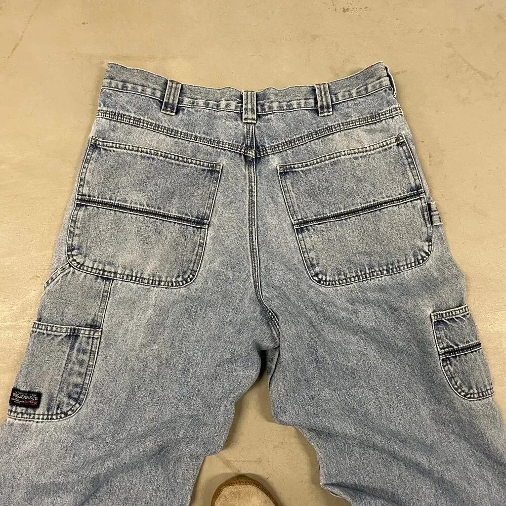 vintage Y2K wrangler carpenter cargo jeans 34x32